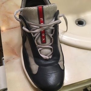 Prada size 9 men’s iconic sneakers
